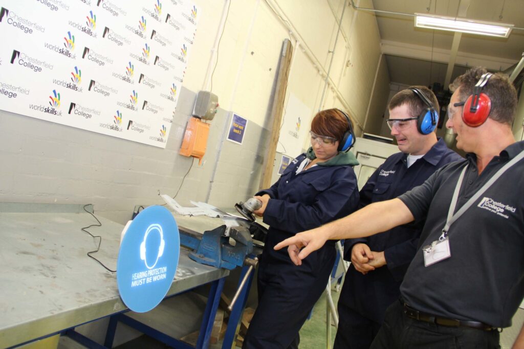 Innovative sound protection a first for Chesterfield College image