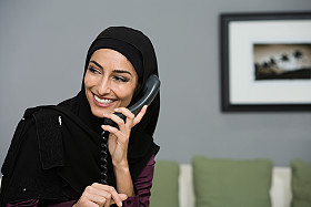 Arab business lady