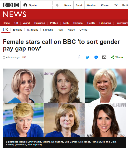 The BBC gender pay gap – can women negotiate as well as men? image