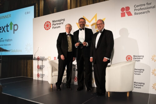 Service Excellence Awards - Trevor Hatton with award image